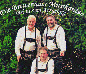 CD Cover Bei uns im Erzgebirge der Breitenauer