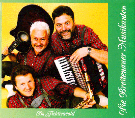CD Cover Im Fichtenwald der Breitenauer Musikanten