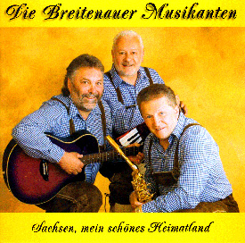 CD Cover Sachsen mein schnes Heimatland der Breitenauer